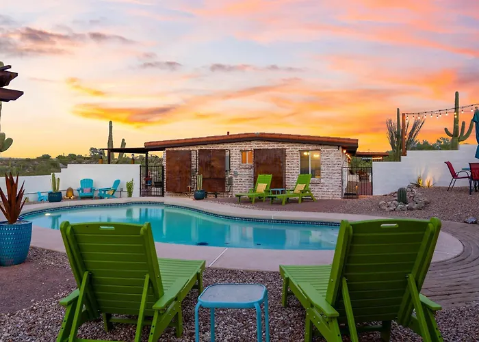 Holiday home Panoramic Mountain Views Heated Pool 2 Kitchens Tucson