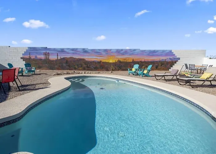 Panoramic Mountain Views Heated Pool 2 Kitchens Holiday home